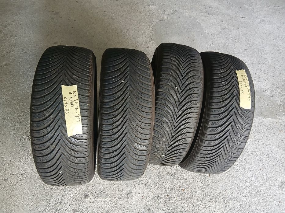 4 Pneus 205/55R16 Michelin
