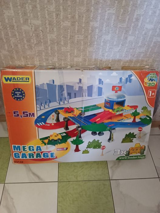 Гараж з трасою Kid Cars 3D Wader (53130) 5,5 м