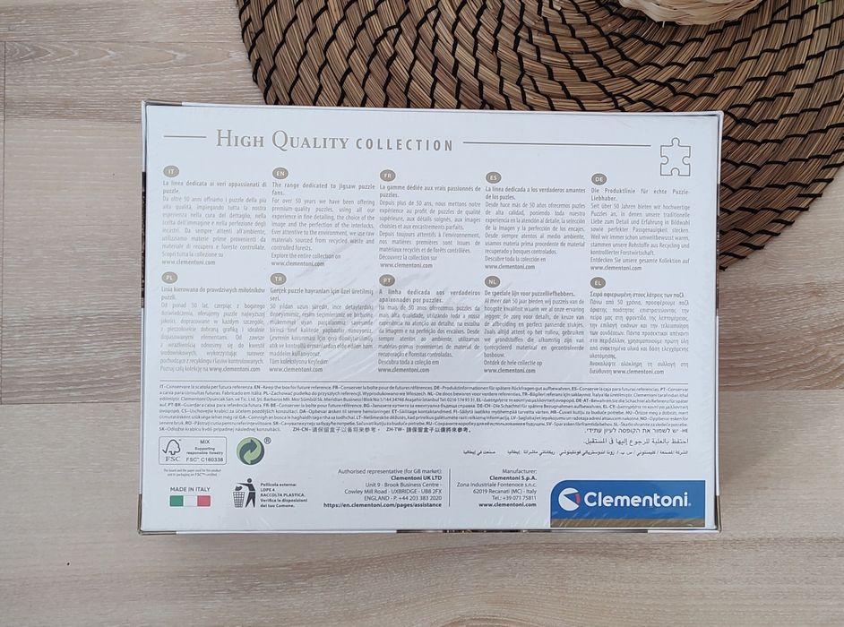 Nowe puzzle miasto Nowy Jork New York 1000 elementów Clementoni