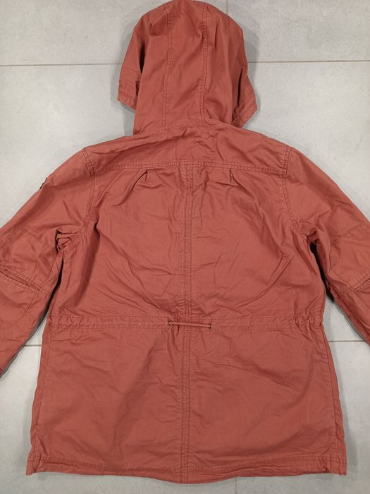 Kurtka parka damska Timberland roz. M bordowa wiosenna