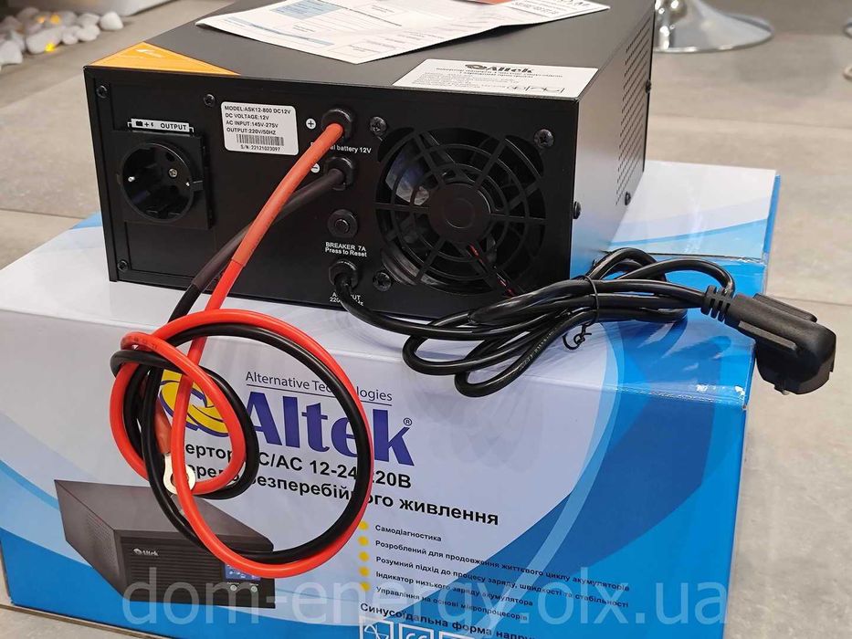 ИБП ДБЖ 480Вт W Безперебійник Джерело безперебійного живлення до котла