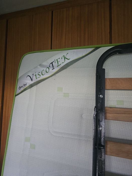 cama casal sommier com arrumação 140x200 +colchão