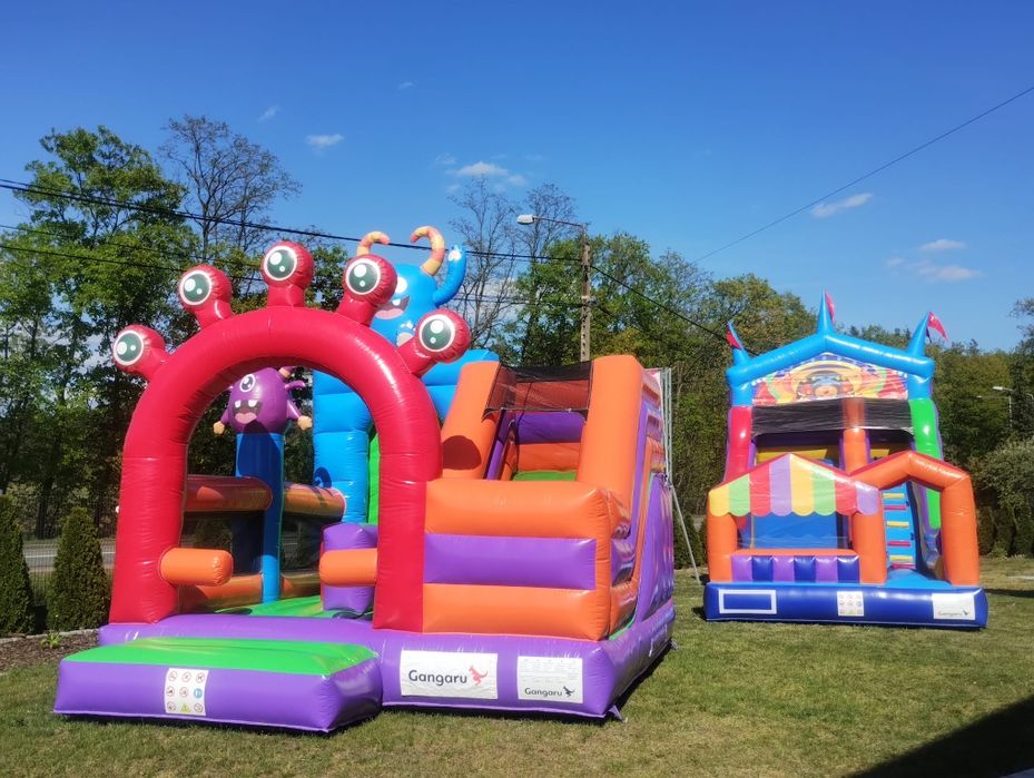 Wynajem zjeżdżalni dmuchańców