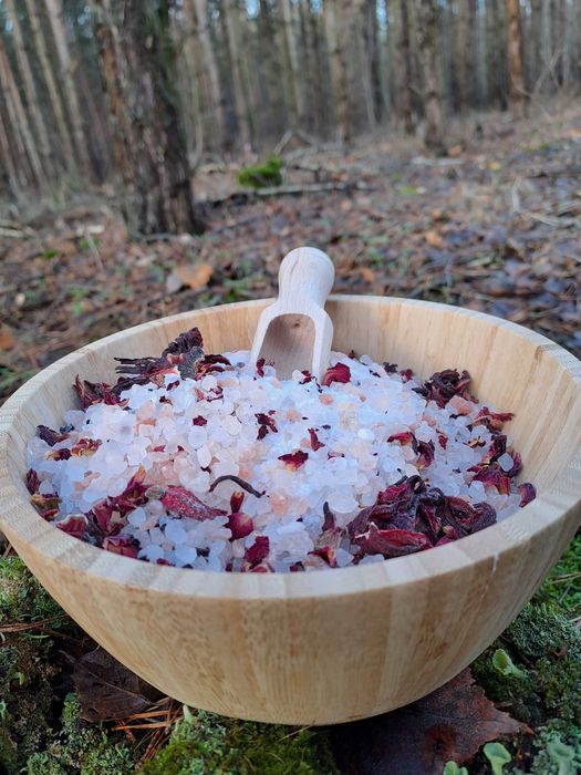 Box sól do kąpieli 3x500g, lawenda, rumianek-nagietek, róża
