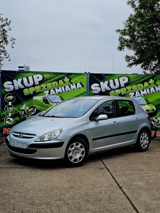 Peugeot 307 benzyna automatyczna skrzynia biegow