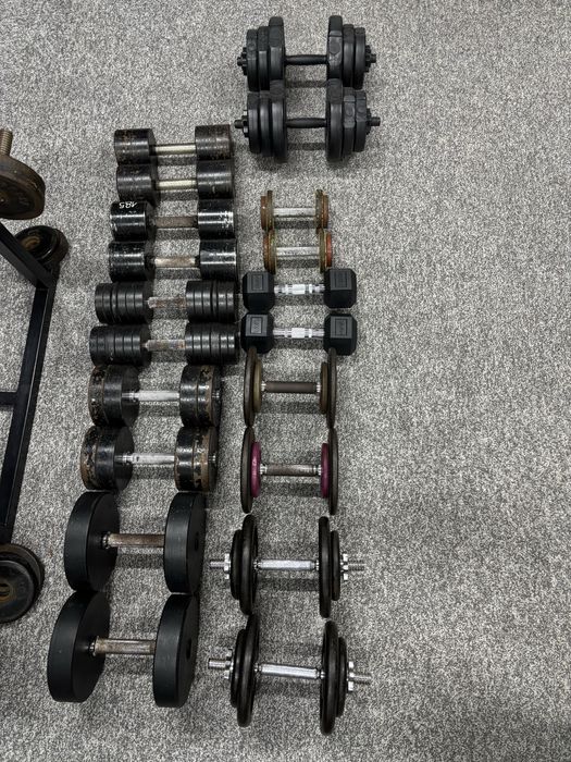 Domowy zestaw hantli