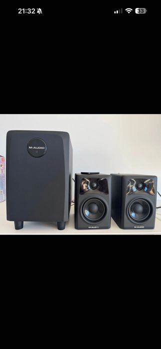 Colunas / Monitores de estudio + subwoofer AV 32.1