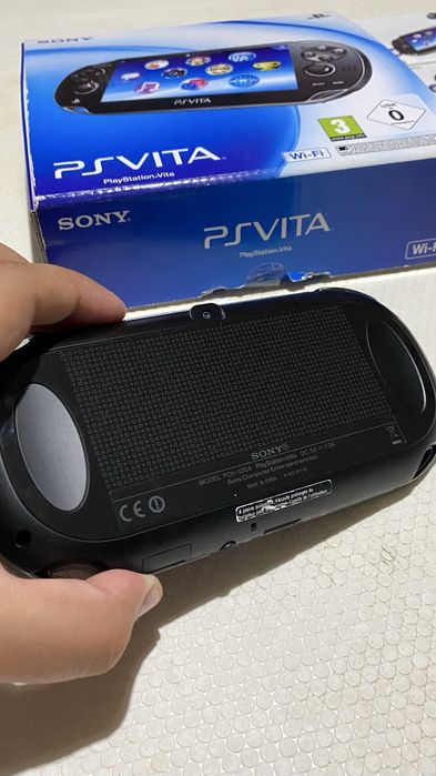 PS Vita PCH-1004 OLED Desbloqueada + Caixa + 256GB + Extras