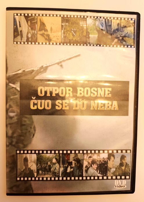DVD Otpor Bosne Ćuo sedo neba, dokumentalny wojny Jugosławii, bosanski