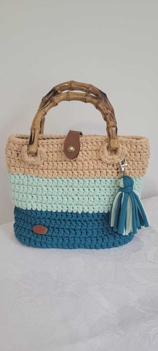 Torebka damska ze sznurka