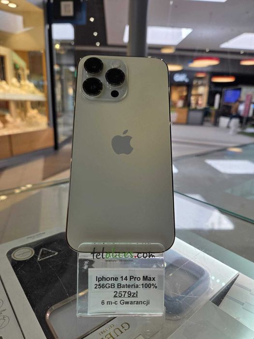iPhone 14 Pro Max 256GB 100%Baterii Gwarancja 6 m-c !!!