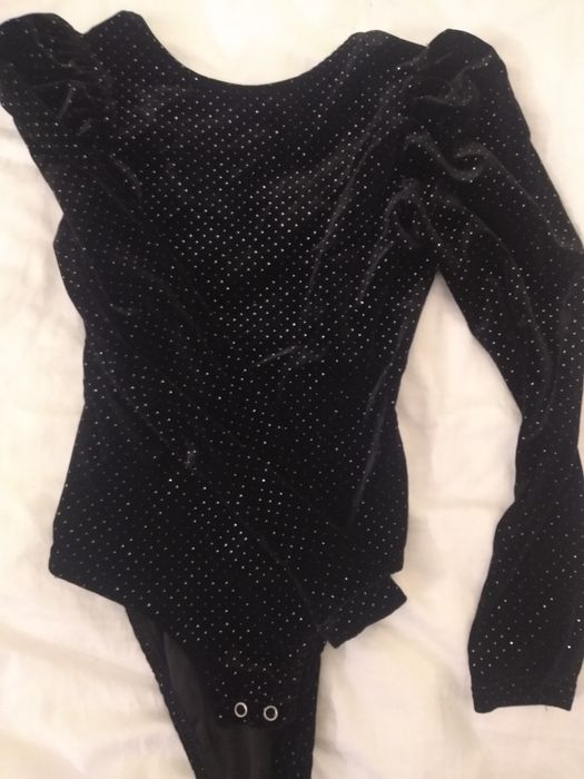 Komplet Zara 152, body i szerokie spodnie