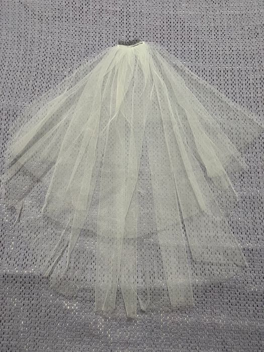 Нова фата біла та айворі