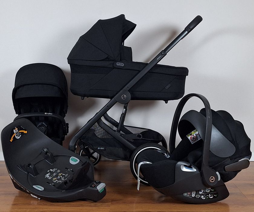 Wózek 4w1 Cybex Balios S Lux 2.0 + obrotowa baza isofix Cybex