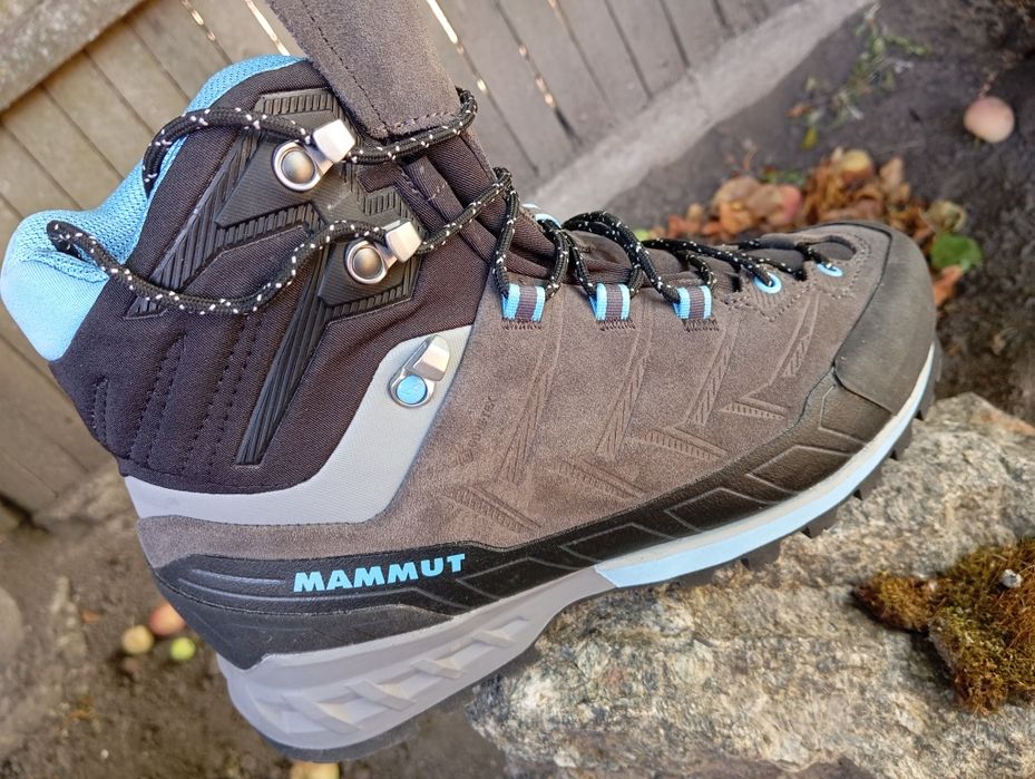 Гірські черевики жіночі Mammut Kento Tour High GTX® Women Dark titanium-whisper