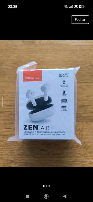 Auriculares Zen Air da Creative- NOVO