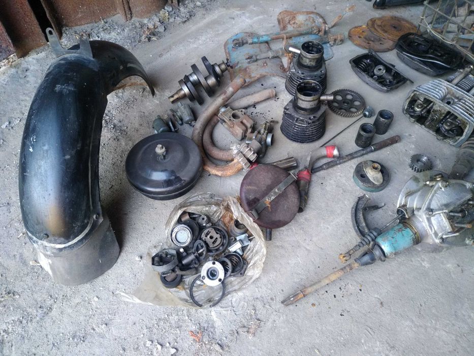 МТ11 Днепр МТ10 МТ9 Крыло Переднее Голубое Коляска Воздухан Переднє МТ