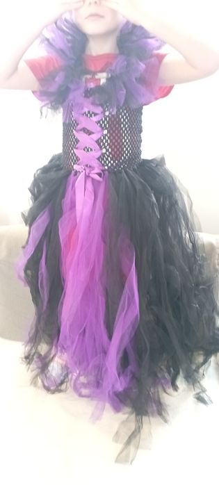 Przebranie suknia dla dziewczynki rozmiar 128 134 cm