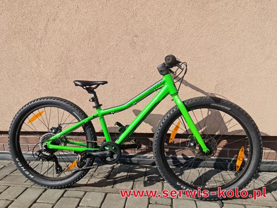 Rower dziecięcy SCOTT koła 24 SHIMANO aluminium rabat WYSYŁKA