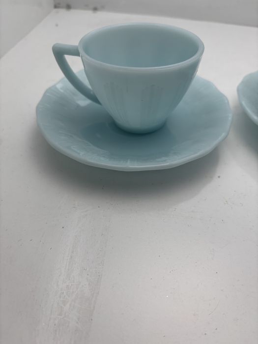 Chavenas de cha de pirex