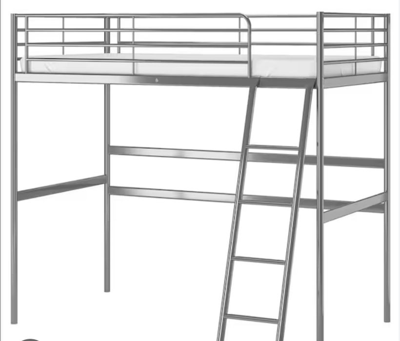 Cama beliche, metálica, cor cinza64584219571203120
