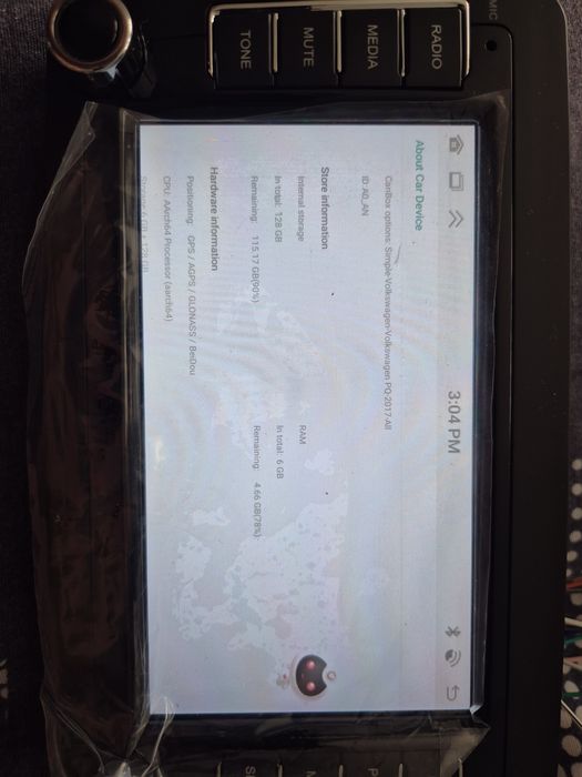 Radio android vw 6gb  Volkswagen Android seat golf passat