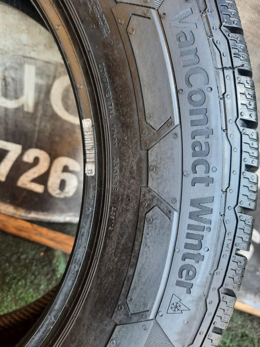 Opony zimowe 215/60/17C Continental wzmacniane Para 9.5mm!!