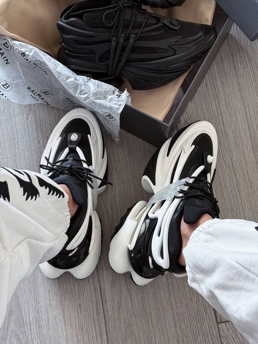 Кросівки Balmain Unicorn Low-Top premium | Кроссовки жіночі чоловічі