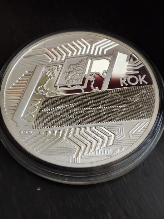 Moneta srebrna 10 zł  Rok 2001