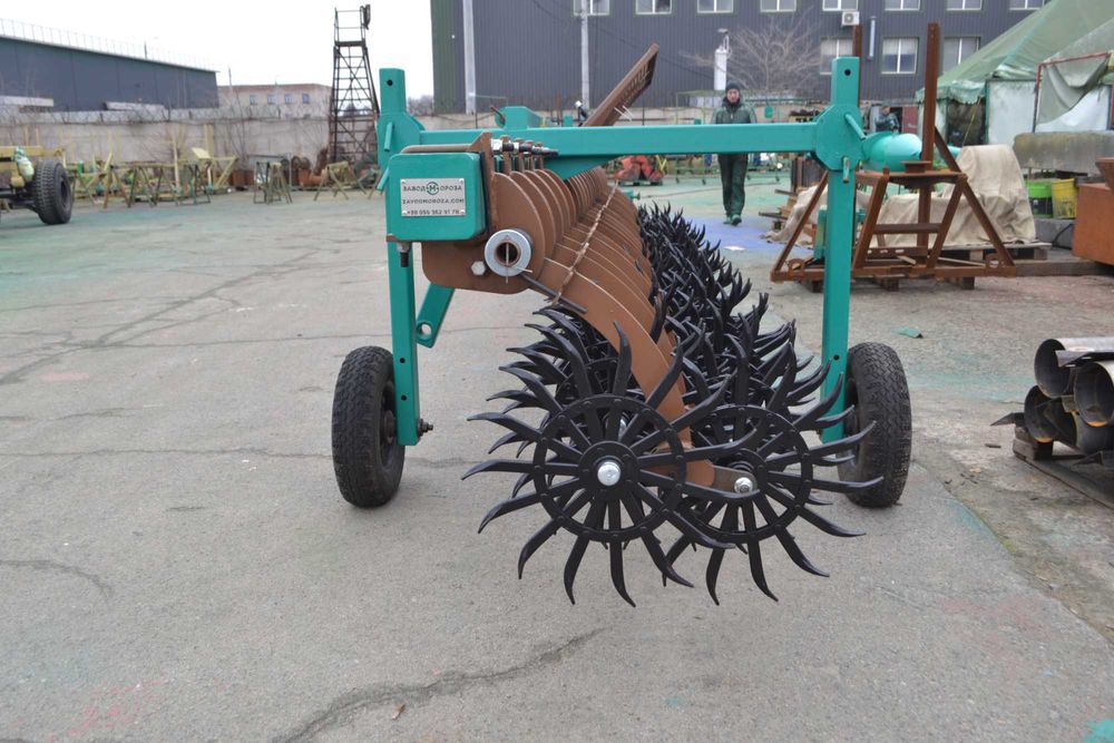 НОВА Борона ротаційна БР-6, мотика гідравлічна,  борона 6метрів