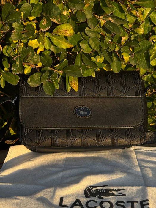 Сумка через плечо Lacoste мессенджер, барсетка Лакоста