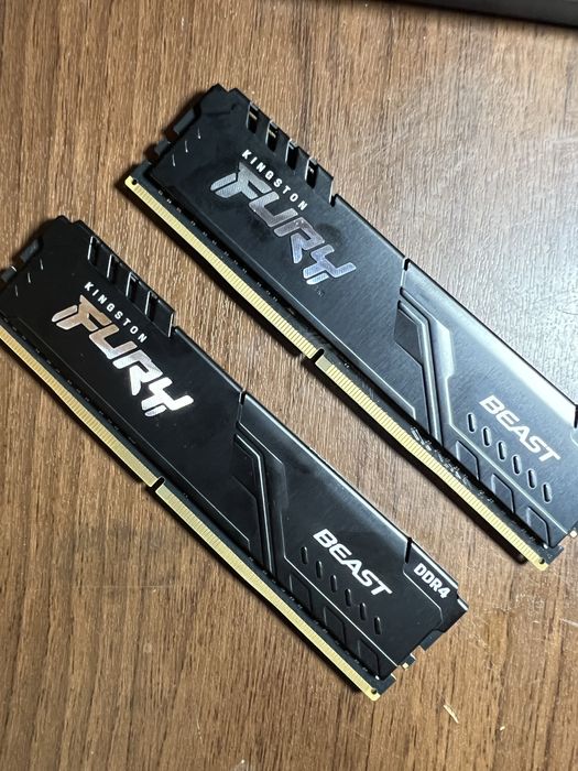 Оперативна память kingston fury beast 3200 2x8