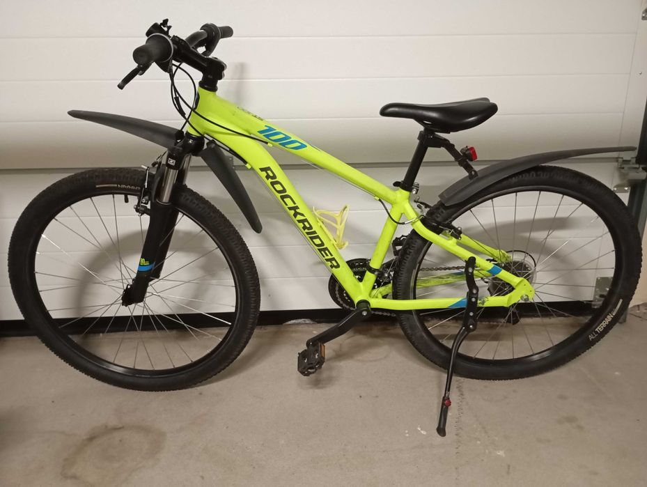 Rower Rockrider ST100 koła 27,5 cala kolor fluo  MTB, Górski