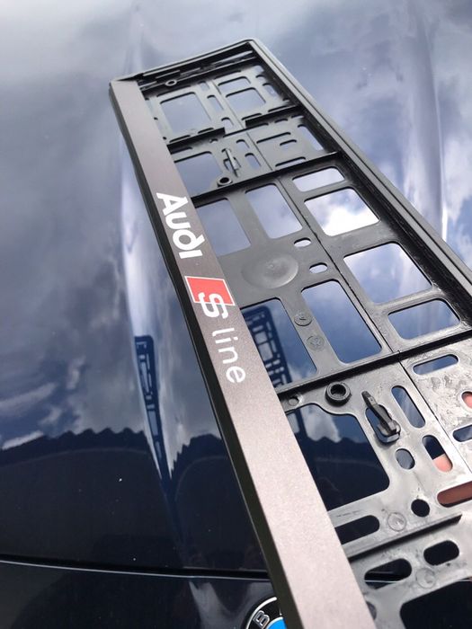 рамка номерного знака авторамки Audi Mercedes S-LINE AMG Brabus R-line