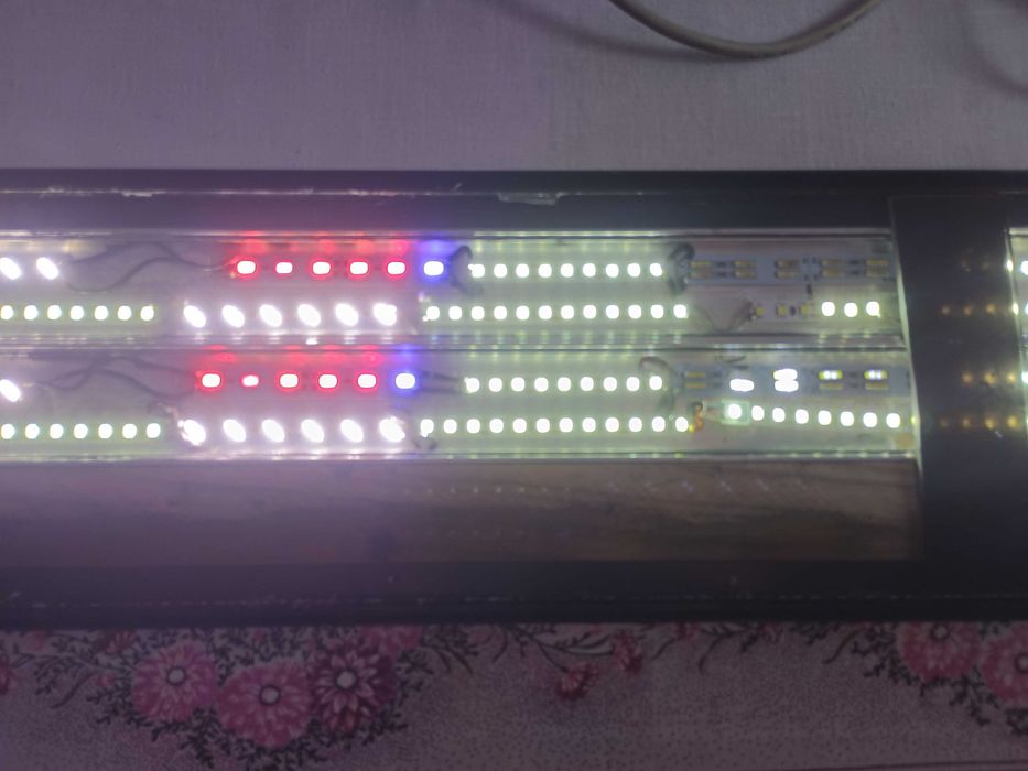 belka oświetlenie LED do akwarium samoróbka 97 cm
