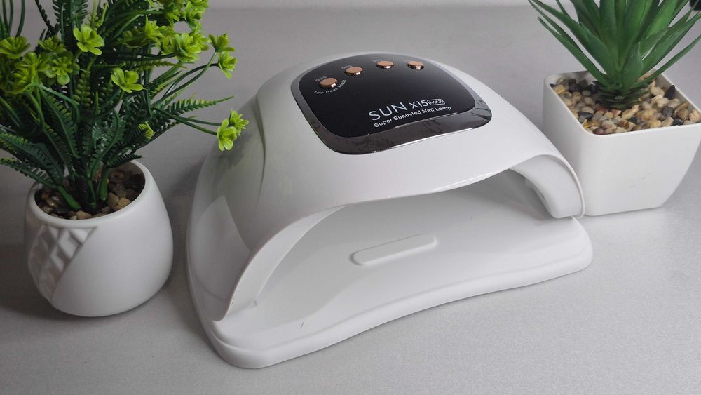 Професійна лампа для манікюру Nail Lamp SUN X 15 MAX 280W UV/LED. Біла лампа+рожеве світло