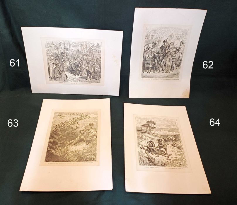 Gravuras Dom Quixote de la Mancha Gustave Doré H. Pisan 1866 16