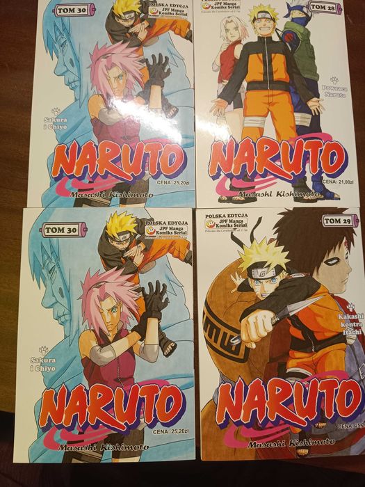 Manga Naruto tom 28-30 po polsku