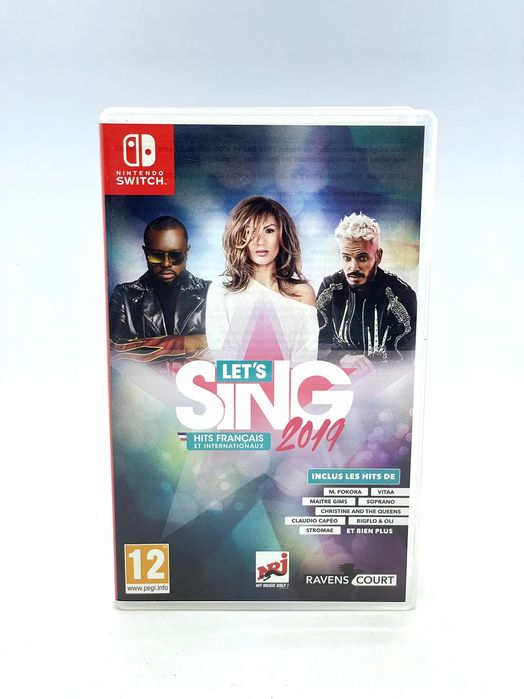 Let's Sing 2019 French and International Hits Nintendo Switch