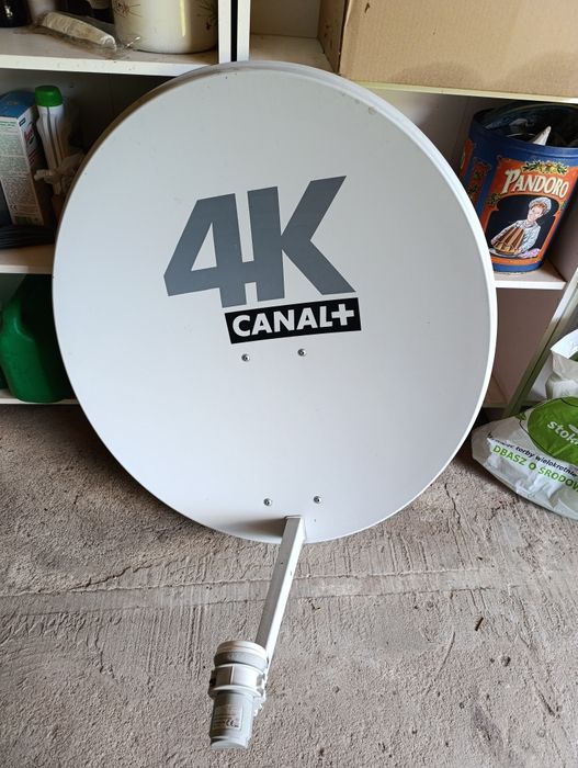 Antena satelitarna canal plus 4k 90 cm