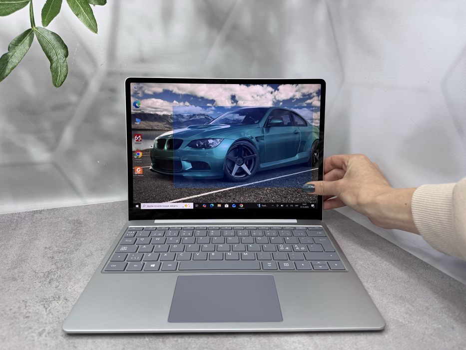 Сенсорний Microsoft Surface Laptop Go/i5-1035G1/4 ядра/8GB/128GB/FHD