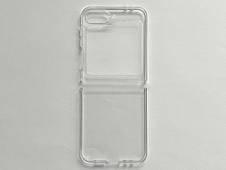 Samsung Galaxy Flip 6 чохол із прозорого пластику чехол накладка