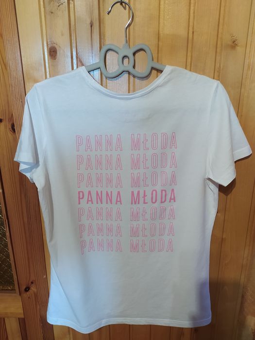 Koszulka Panna Młoda rozmiar M Biała