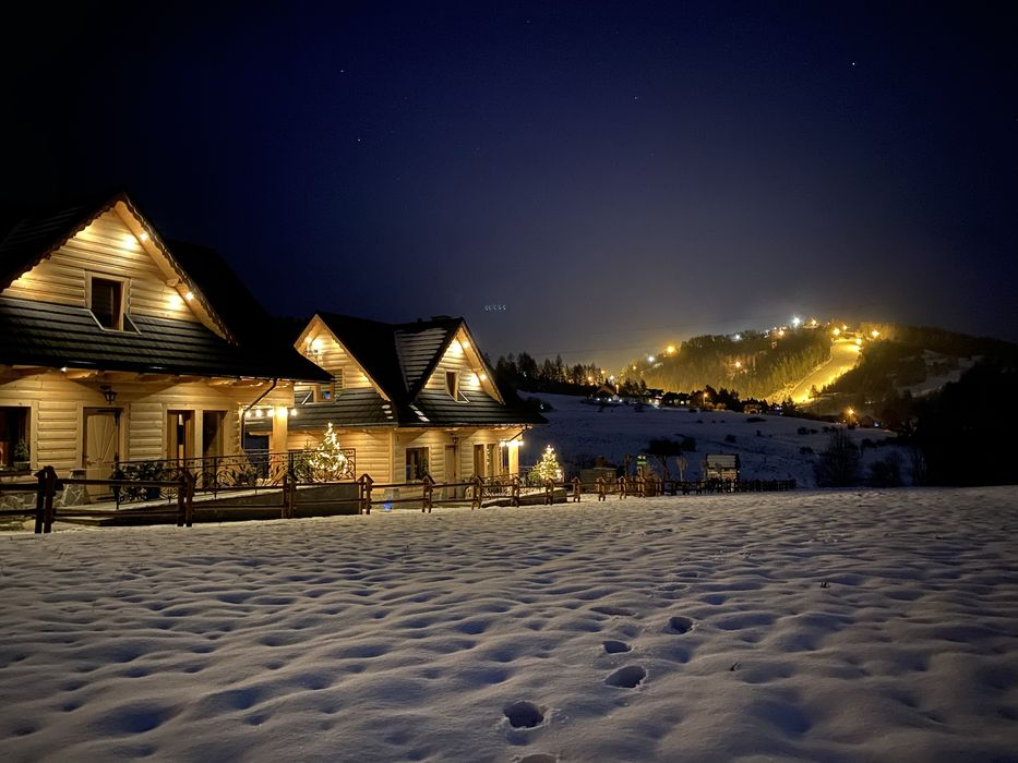 Osada Snozka - domki w górach z balią i kominkiem