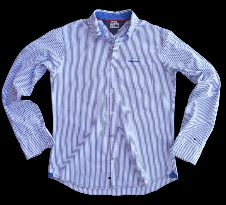 Tommy Hilfiger oryginalna markowa biała koszula slim fit rozmiar M