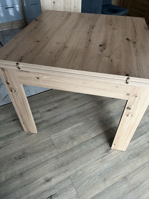 Dąb Artisan, stół rozkladany 95x95