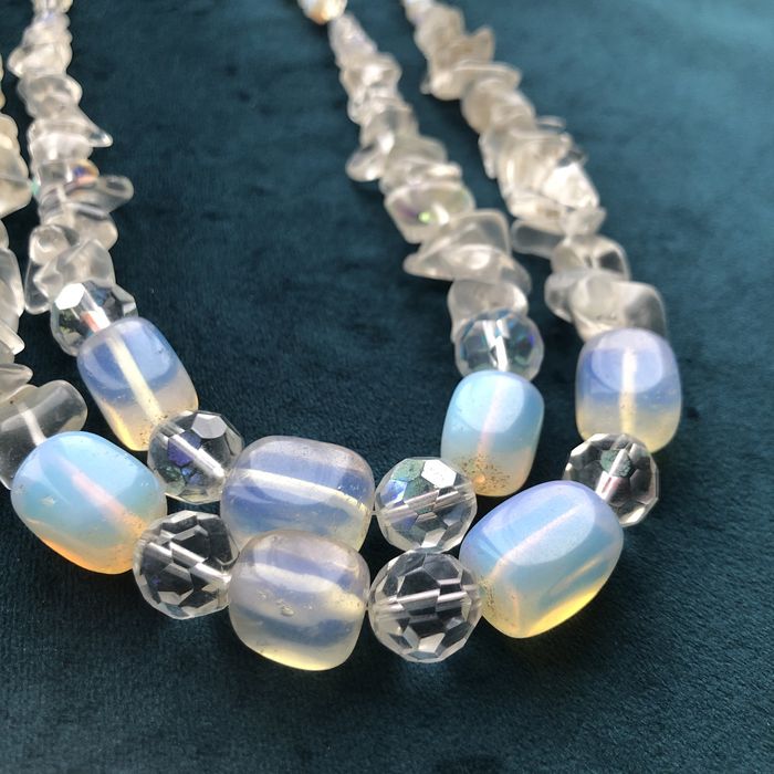 Бусы, колье,  винтаж ретро