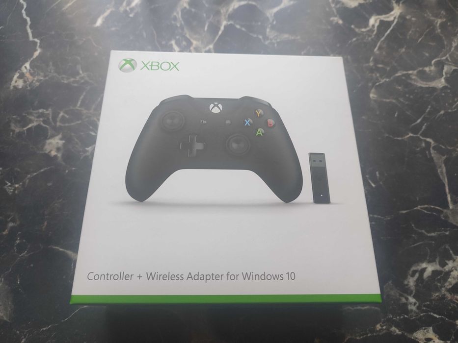 Безпровідний геймпад Xbox Series (чорний, bluetooth) + адаптер