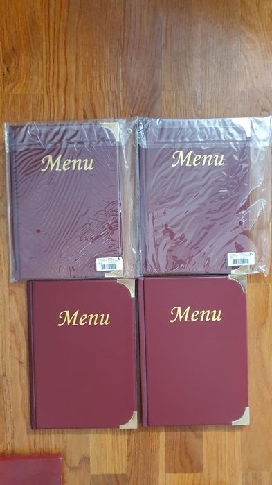 Menus A5 Carta de restaurante pizzaria