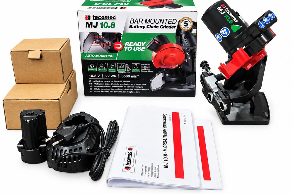 Ostrzałka do łańcuch tecomec mj 10.08Tecomec chain sharpener (MJ 10.08)